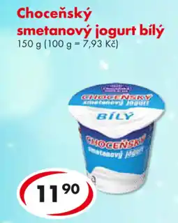 CBA Choceňský smetanový jogurt bílý nabídka