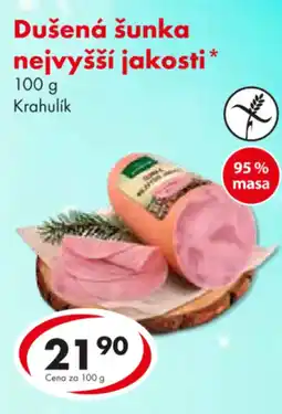 CBA Dušená šunka nejvyšší jakosti nabídka