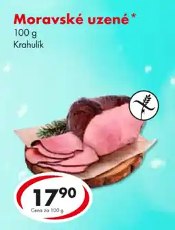 CBA Moravské uzené nabídka