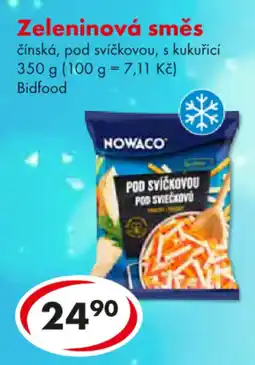 CBA NOWACO Zeleninová směs nabídka
