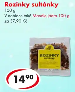 CBA Rozinky sultánky nabídka