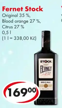 CBA Fernet Stock nabídka