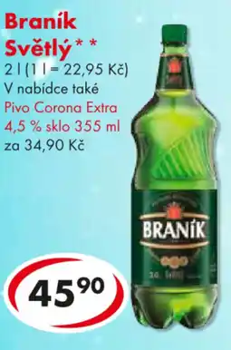 CBA Braník Světlý nabídka