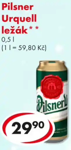CBA Pilsner Urquell ležák nabídka