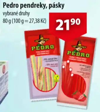 CBA Pedro pendreky, pásky nabídka