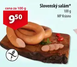 CBA Slovenský salám nabídka