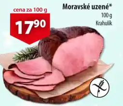 CBA Moravské uzené nabídka