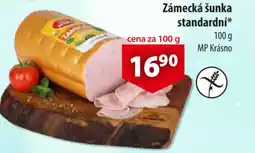 CBA Zámecká šunka standardní nabídka