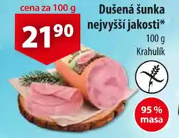 CBA Dušená šunka nejvyšší jakosti nabídka