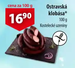 CBA Ostravská klobása nabídka