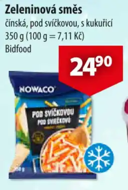 CBA NOWACO Zeleninová směs nabídka