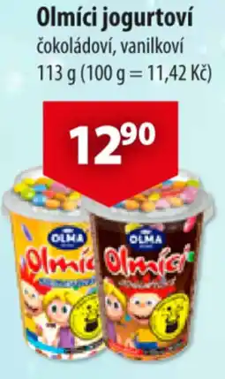 CBA OLMA Olmíci jogurtoví nabídka