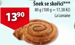 CBA Šnek se skořicí nabídka