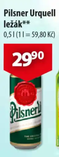 CBA Pilsner Urquell ležák nabídka