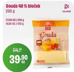 BonVeno Gouda 48 % bloček nabídka