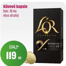 BonVeno Kávové kapsle nabídka