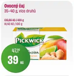 BonVeno PICKWICK Ovocný čaj nabídka