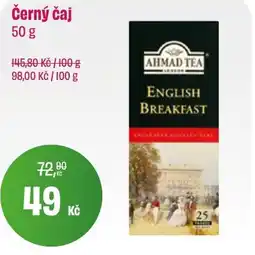 BonVeno Černý čaj nabídka