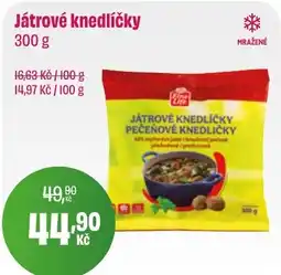 BonVeno Játrové knedlíčky nabídka