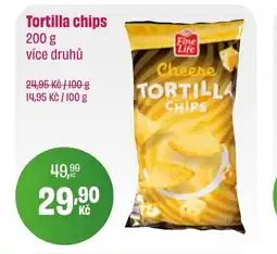 BonVeno Tortilla chips nabídka