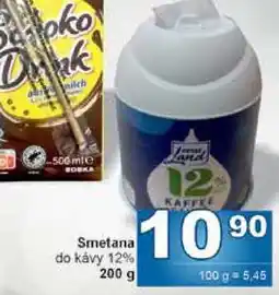Jip Smetana do kávy 12% 200g nabídka