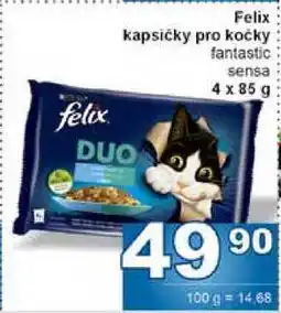 Jip Felix kapsičky pro kočky 4 x 85 g nabídka
