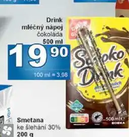 Jip Drink mléčný nápoj čokoláda 500 ml nabídka