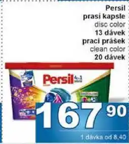 Jip Persil prací kapsle disc color 13 dávek nabídka
