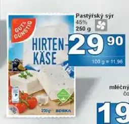 Jip Pastýřský sýr 45% 250 g nabídka