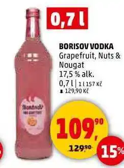 Penny Market BORISOV VODKA, 0,7 l nabídka