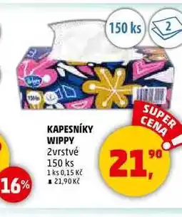 Penny Market KAPESNÍKY WIPPY, 150 ks nabídka