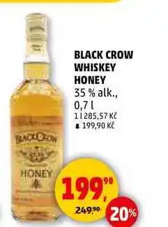Penny Market BLACK CROW WHISKEY HONEY, 0,7 l nabídka