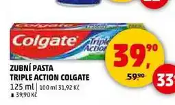 Penny Market ZUBNÍ PASTA TRIPLE ACTION COLGATE, 125 ml nabídka