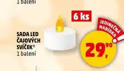 Penny Market SADA LED ČAJOVÝCH SVÍČEK, 6 ks nabídka
