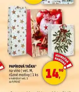 Penny Market PAPÍROVÁ TAŠKA, 1 ks nabídka