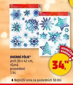 Penny Market OKENNÍ FÓLIE, 1 ks nabídka