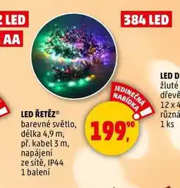 Penny Market LED ŘETĚZ, 1 ks nabídka