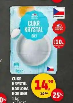 Penny Market CUKR KRYSTAL KARLOVA KORUNA, 1 kg nabídka