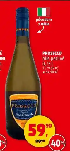 Penny Market PROSECCO bílé perlivé, 0,75 l nabídka