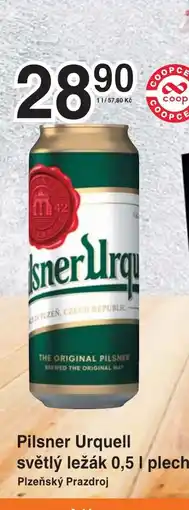 Coop hb Pilsner Urquell světlý ležák nabídka
