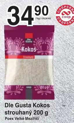 Coop hb Dle Gusta Kokos strouhaný nabídka