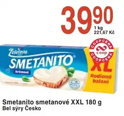 Coop hb Smetanito smetanové XXL nabídka