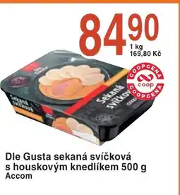 Coop hb Dle Gusta sekaná svíčková s houskovým knedlíkem nabídka