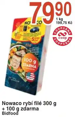 Coop hb NOWACO rybí filé nabídka
