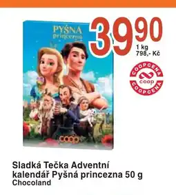 Coop hb Sladká Tečka Adventní kalendář Pyšná princezna nabídka