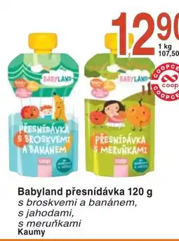 Coop hb Babyland přesnídávka nabídka