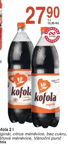 Coop hb Kofola nabídka