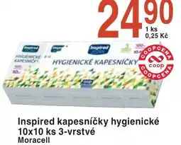 Coop hb Inspired kapesníčky hygienické nabídka