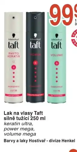 Coop hb Lak na vlasy Taft silně tužící nabídka