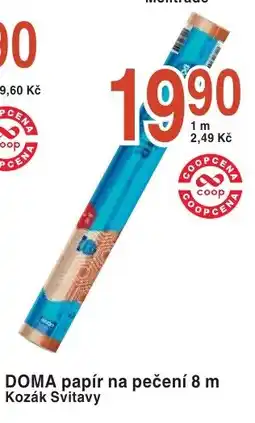 Coop hb DOMA papír na pečení nabídka